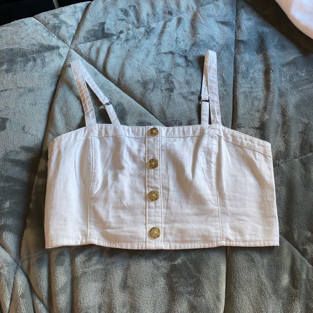 Abercrombie & Fitch Cropped Tank